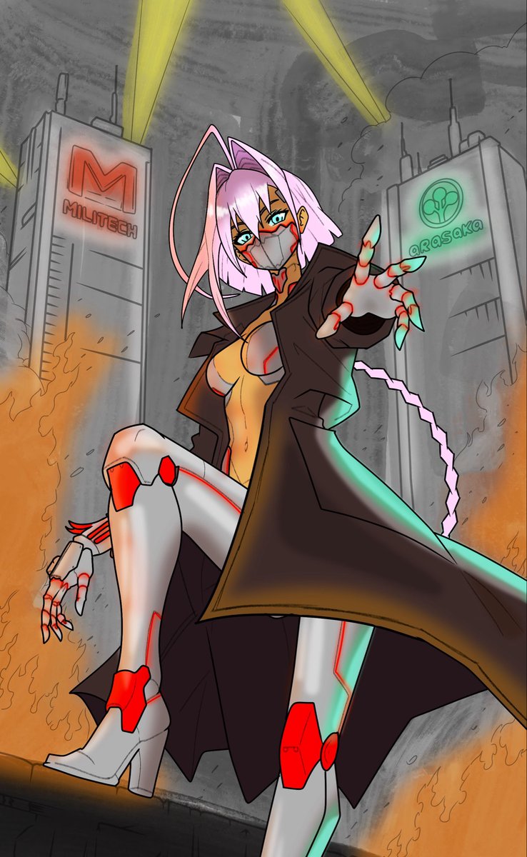 LilySuccs's tweet photo. WIP - Burn the city down, Talia Yang 🔥

I’m not very good at drawing cybernetics, but I want a happy ending for Cyberpunk’s newest and bestest girl.

#CyberpunkEdgerunners2 https://t.co/Dly0MEFioO