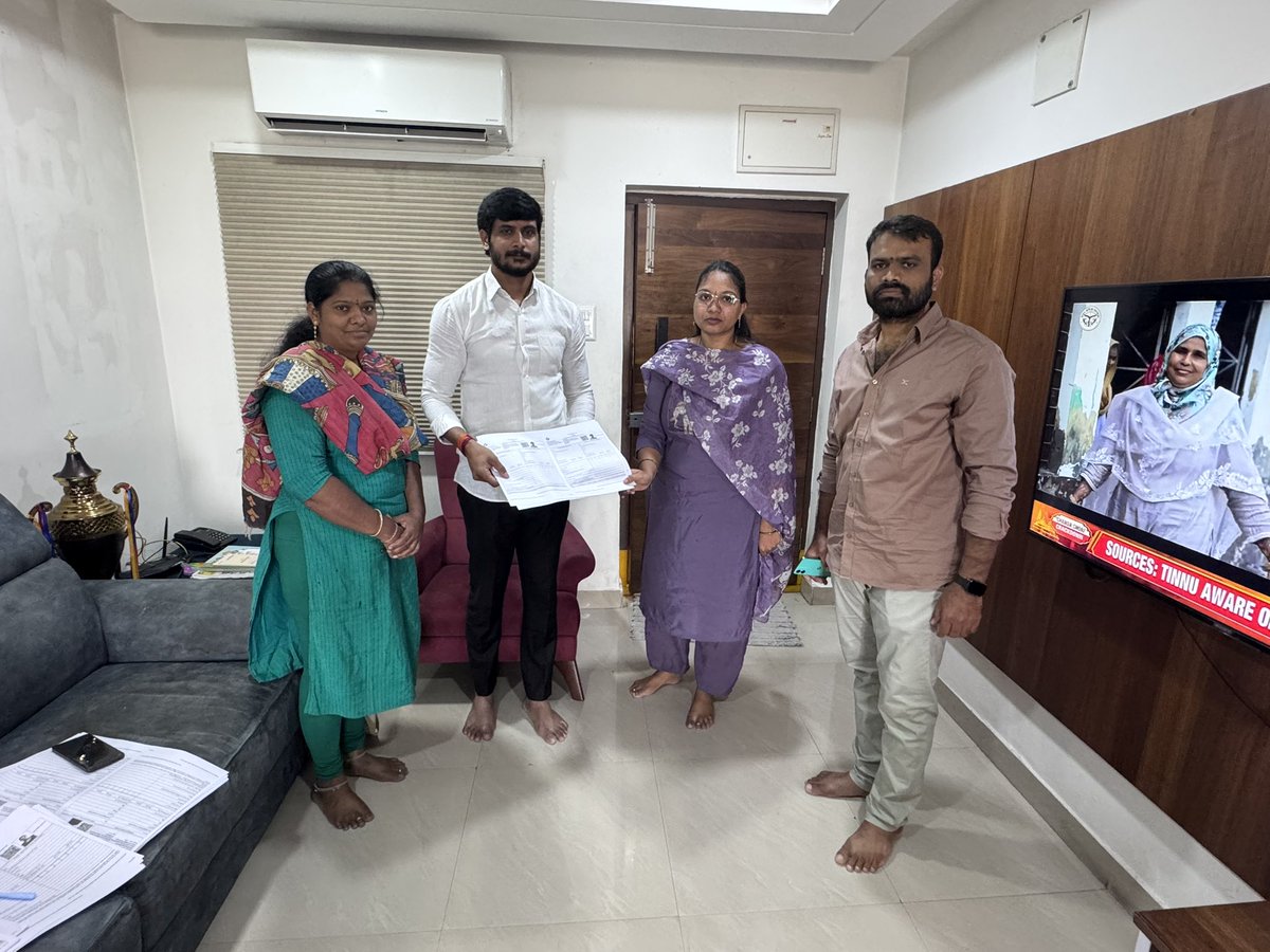 VijjithVarma's tweet photo. Today, as part of the Special Intensive Revision (SIR) of the electoral rolls, BLO Enumerators visited my residence to verify voter details.
I sincerely appreciate the dedicated efforts of the Election Commission officials and BLOs who are working tirelessly to ensure an accurate and transparent electoral roll.

I request every eligible citizen to cooperate during the verification process. A few minutes of your time today will help strengthen our democracy tomorrow.

"An accurate voter list is the foundation of free and fair elections." 🇮🇳
#VoterVerification #SpecialIntensiveRevision #ElectionCommission #Democracy #EveryVoteCounts #ResponsibleCitizen #IndiaVotes