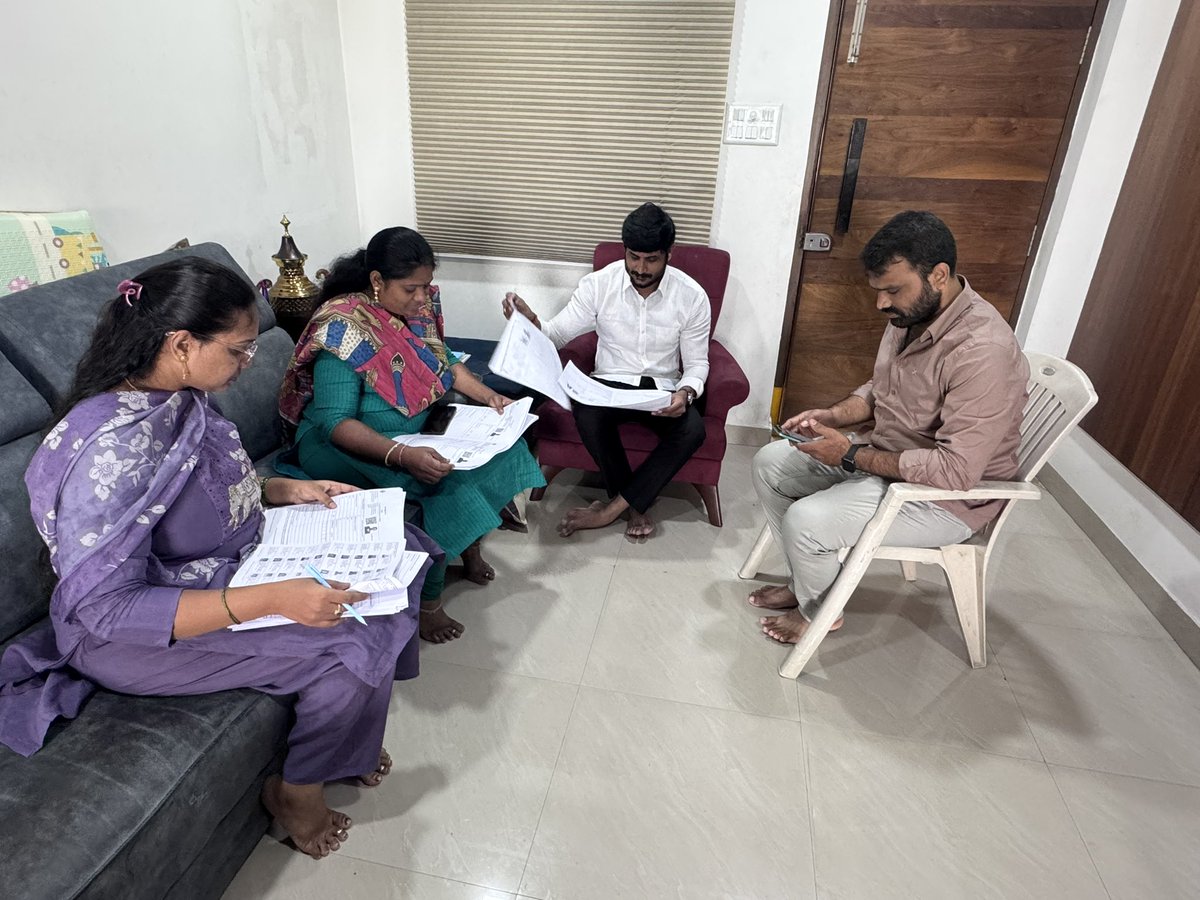 VijjithVarma's tweet photo. Today, as part of the Special Intensive Revision (SIR) of the electoral rolls, BLO Enumerators visited my residence to verify voter details.
I sincerely appreciate the dedicated efforts of the Election Commission officials and BLOs who are working tirelessly to ensure an accurate and transparent electoral roll.

I request every eligible citizen to cooperate during the verification process. A few minutes of your time today will help strengthen our democracy tomorrow.

"An accurate voter list is the foundation of free and fair elections." 🇮🇳
#VoterVerification #SpecialIntensiveRevision #ElectionCommission #Democracy #EveryVoteCounts #ResponsibleCitizen #IndiaVotes