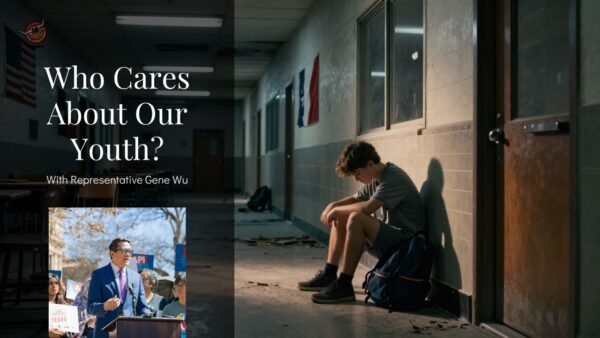 TXChineseRadio's tweet photo. Texas State Rep. Gene Wu warns Texas may be creating a “lost generation” due to underfunded schools, limited mental health resources, and growing youth justice concerns.

德州眾議員 Gene Wu 警告，教育經費不足、心理健康資源缺乏及青少年司法問題，恐讓德州面臨「失落的一代」。

📖 詳細中文報導請見：https://t.co/UIiaAK5utH

#GeneWu #TexasEducation #YouthMentalHealth #Houston #TexasChineseRadio #德州中文台 @GeneforTexas @HouCommMedia @AmCommMedia