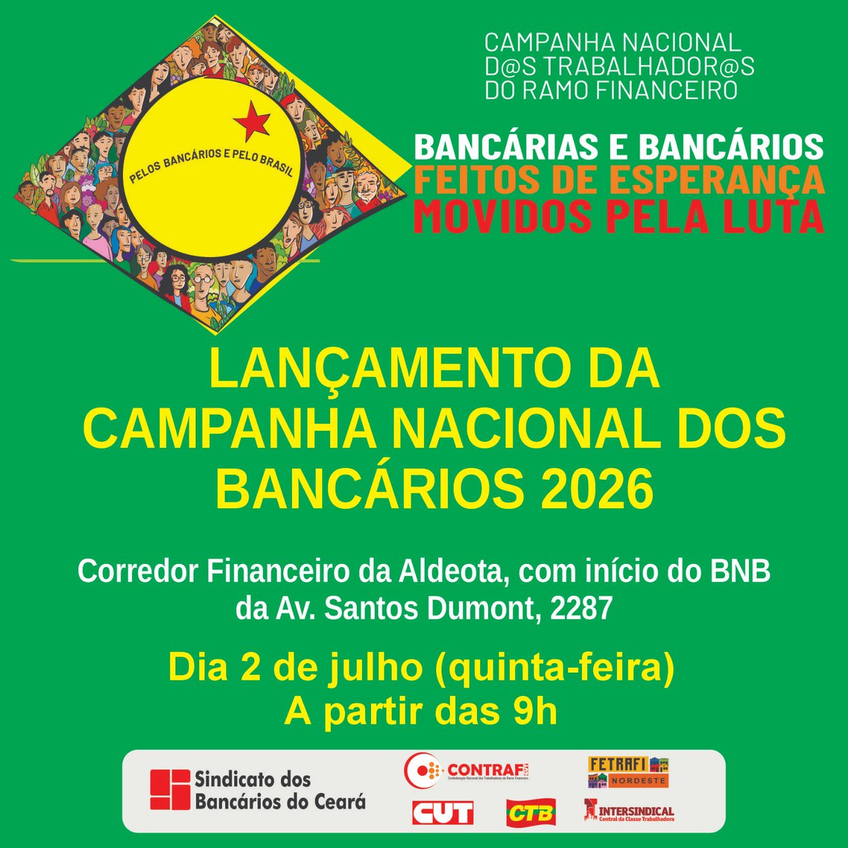 Bancários CE tweet media
