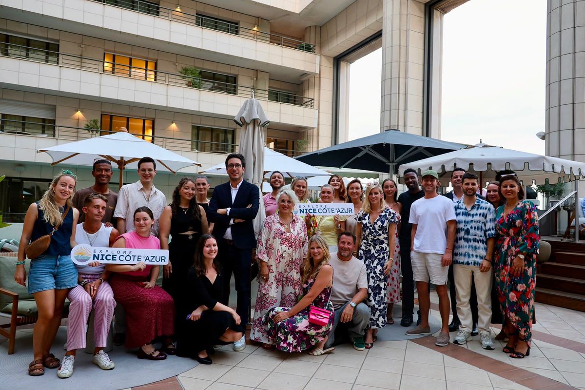 explorenca's tweet photo. [INFLUENCE]

Hier soir, l’Office de Tourisme Nice Côte d’Azur a réuni une trentaine de créateurs de contenu à l’Hôtel Palais de la Méditerranée, adresse iconique de la Promenade des Anglais 🌴, pour découvrir son nouveau visage après 7 mois de rénovation : Art déco sublimé, touches contemporaines et esprit Méditerranée.

Au programme : immersion dans une suite et les nouveaux espaces de vie, puis expérience gastronomique signée Sébastien Roux autour de la nouvelle identité culinaire du Zouzou Riviera, entre convivialité et musique.

Avec plus de 1,8 million d’abonnés cumulés, ces influenceurs constituent un relais puissant pour valoriser Nice Côte d’Azur à travers des contenus ancrés dans l’expérience.

#ExploreNiceCotedAzur #Influence