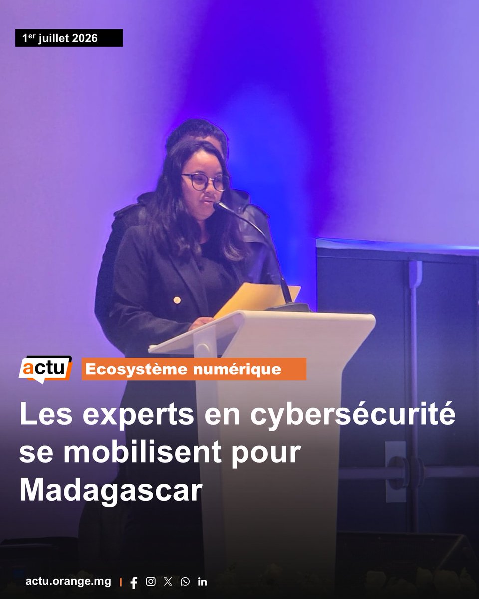 orangeactu's tweet photo. La communauté MISPC mobilise des experts en cybersécurité pour renforcer la sécurité numérique de Madagascar aux côtés du CIRT-MG. Elle contribue à la protection des infrastructures, à la sensibilisation des acteurs et au développement d'un écosystème numérique plus résilient. https://t.co/VWzvsuLFbx