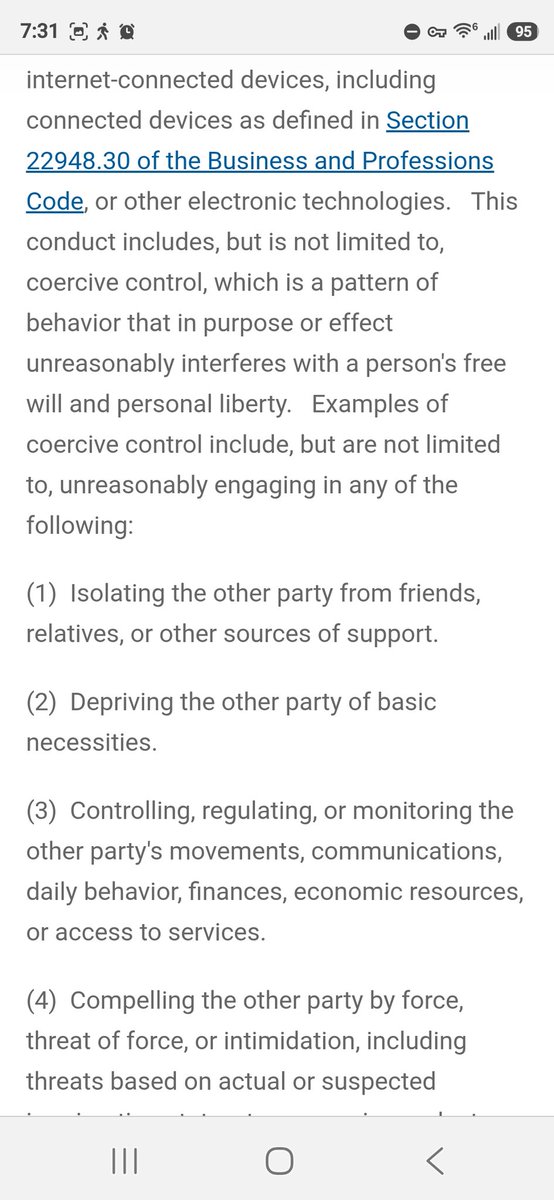 SheSaidSendMe7's tweet photo. For those who are unfamiliar with
California Family Law Penial Code 6320
This includes Financial Abuse
#SheeAdvocates
#SheSaidSendMe7
https://t.co/XJp10DVPXA
#LetTheTruthBeTold
#TheTruthIsASword
#MeTooFamilyCourt https://t.co/zWAhfhp9Yg