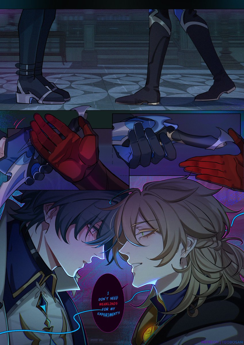 crycry84488's tweet photo. Sweet poison 2/2 || Albedo x Lohen https://t.co/WsfiqX7XVK