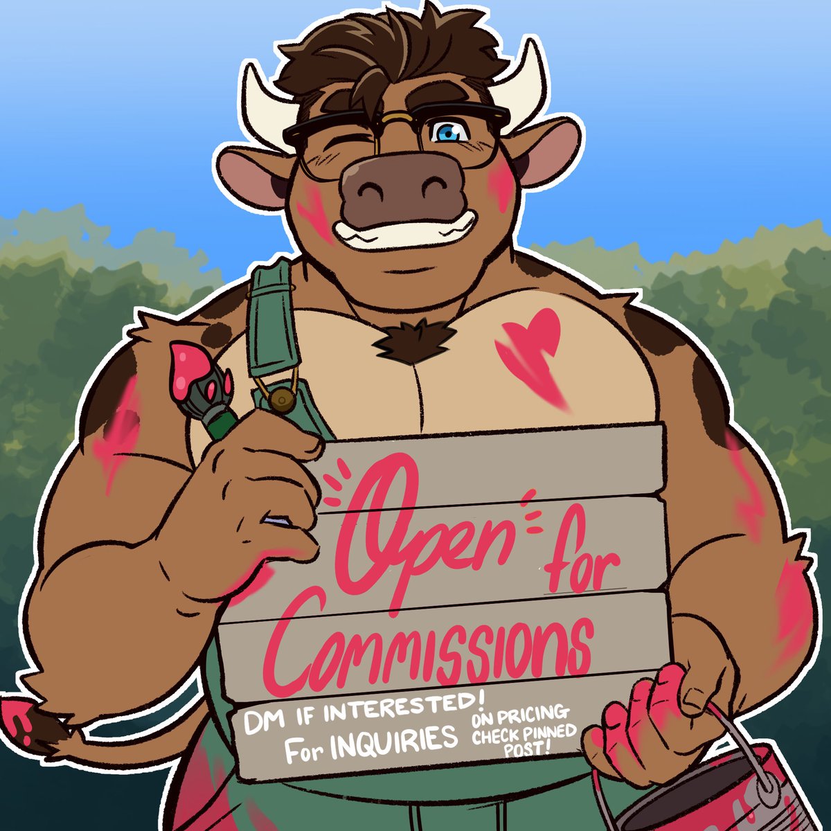 Furnandeus's tweet photo. Howdy all! Opening up 4 commission slots! Please Dm for inquiries! Prices are on pinned tweet! https://t.co/WGZcYqVqvn