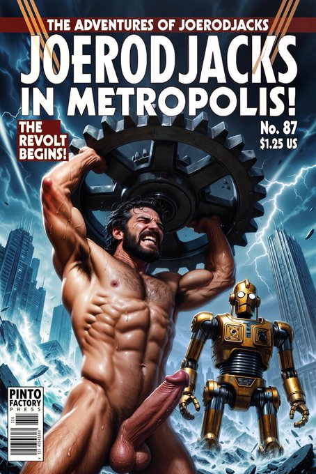 JoeRodJacks - The Adventures of JoeRodJacks - Issue 87 “JoeRodJacks in Metropolis” ⚙️ #onlyfans #sinparty #metropolis https://t.co/6dxubxKkdF