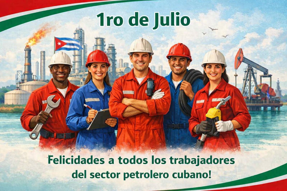 ecostlogistica's tweet photo. #PetrolerosPorCuba https://t.co/pjRjAqsyR4
