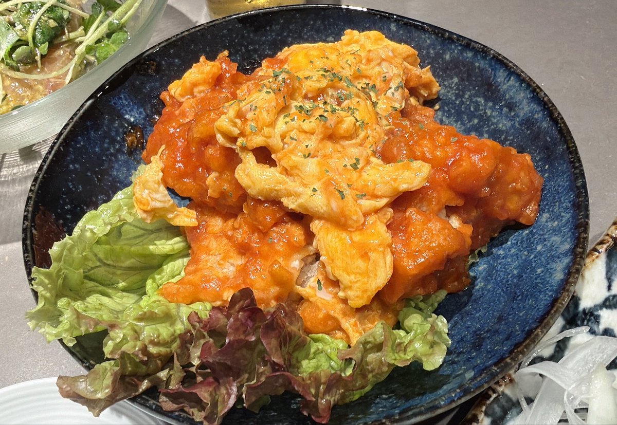 dai_miwaki_zwei's tweet photo. 雀魂の番組『とりたま』の企画でコラボさせていただいた、松ヶ瀬プロが料理長を勤める渋谷のDining 258に雀魂チームと一緒に行ってきましたー！！

コラボメニューのとりたまチリソース美味しかった！！！麻雀好きの方はぜひぜひ！！！！

お店の詳細
https://t.co/dpDNCjPVwX

#雀魂　
#とりたま https://t.co/nQ6B2Qt59n