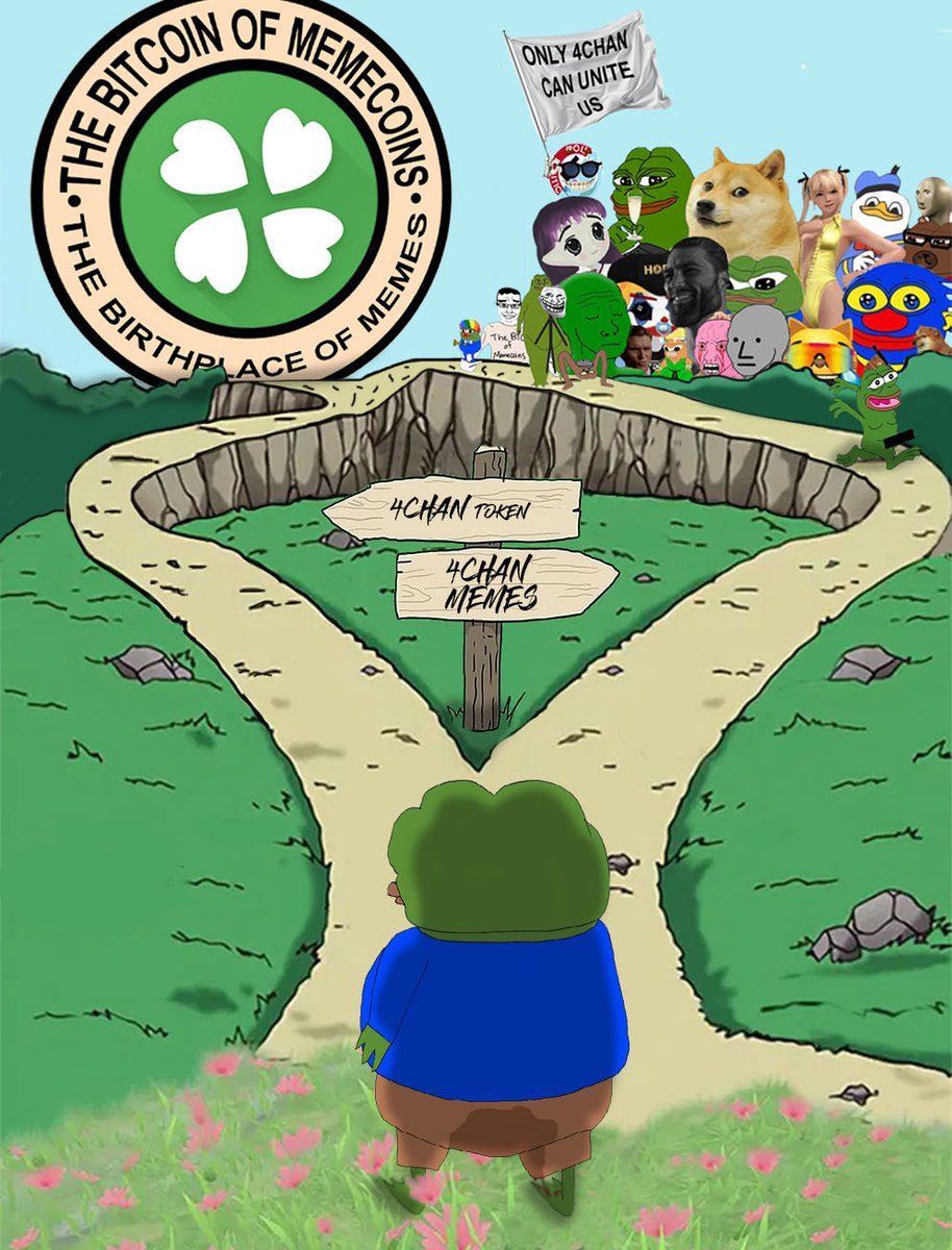 TheMEMELordx69's tweet photo. want to bring on a memeszn like $pepe and $doge did CT kol shitcoins aint gunna do it

forced narratives aint gunna do it

nigga's wud make more if they learnd this. but greed is a drug

@4chantokenio being pepe, doge, troll, neet &amp; many other memes inventor will create a memeszn https://t.co/iPmfiOdXa3