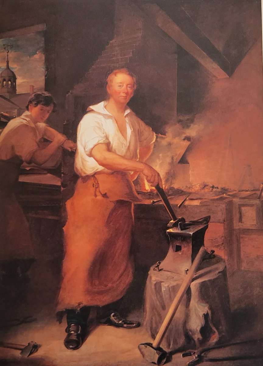 TerranSys's tweet photo. "Without craftsmanship, inspiration is a mere reed shaken in the wind."
- Johannes Brahms

(Art: "Pat Lyon at the Forge", by John Neagle, 1827) https://t.co/zIbASsBy1J