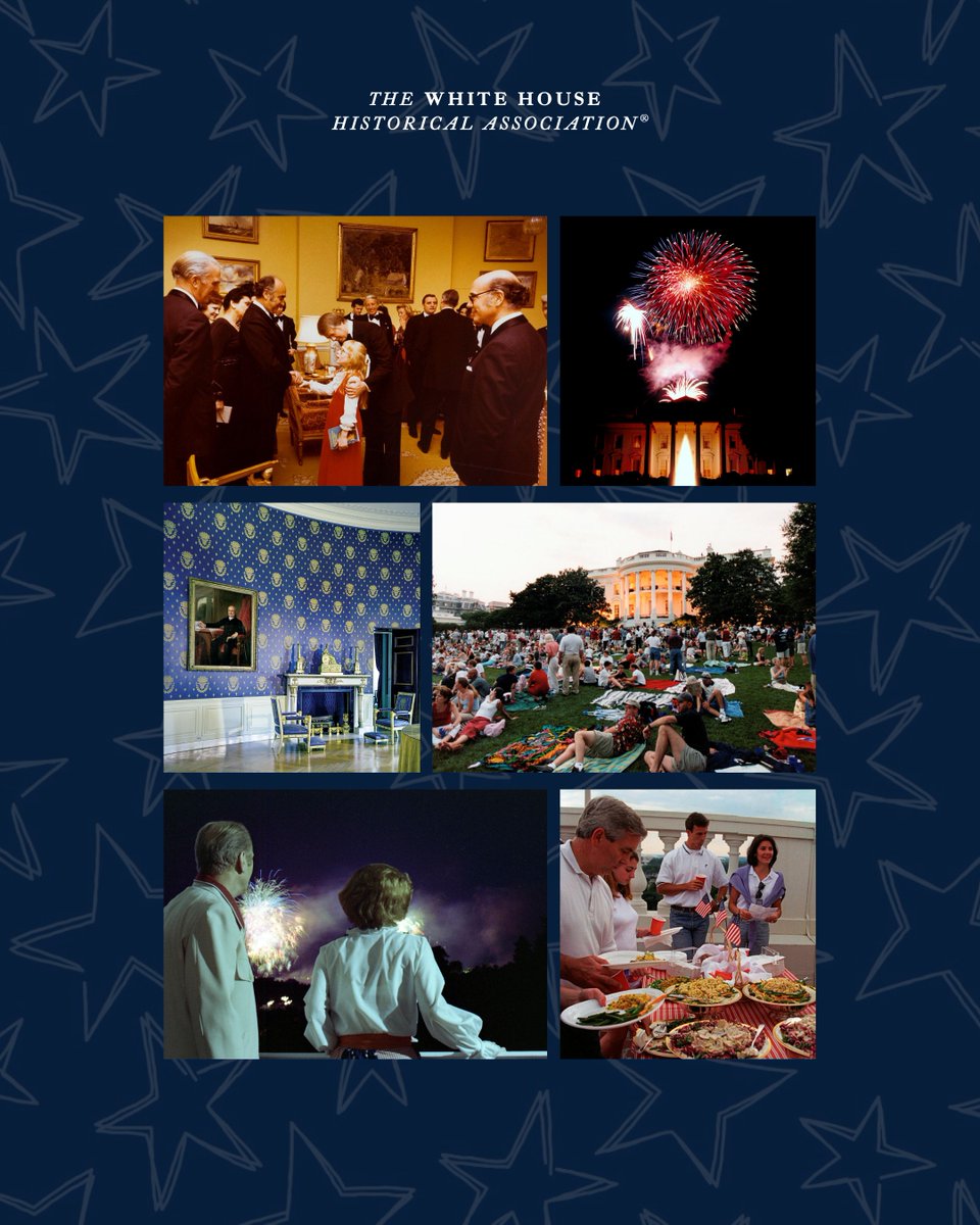 WhiteHouseHstry's tweet photo. New month, means its time for a new White House History moodboard. Need inspo for your July moodboard? Check out our Digital Archives at this link: https://t.co/1K46GPcteY
 
Comment a “🎆” below if you are feeling the independence day vibes. https://t.co/Sja4AtGcmk