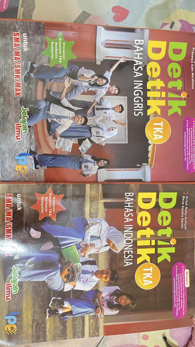 nisoyaay's tweet photo. @pruffshie WTS WANT TO SELL BUKU TKA DETIK DETIK 2026, BUKU TKA SMK AKURAT 100%, BUKU UTBK WANGSIT
Pola soal di detik detik sama buku akurat ini mirip sama yang ada di tka tahun lalu guys!
lagi BU! 😩
#studytwt #wts #preloved #utbk #wangsit #inten #detikdetik #tka #brainacademy #zonauang https://t.co/MmU6TvduYS