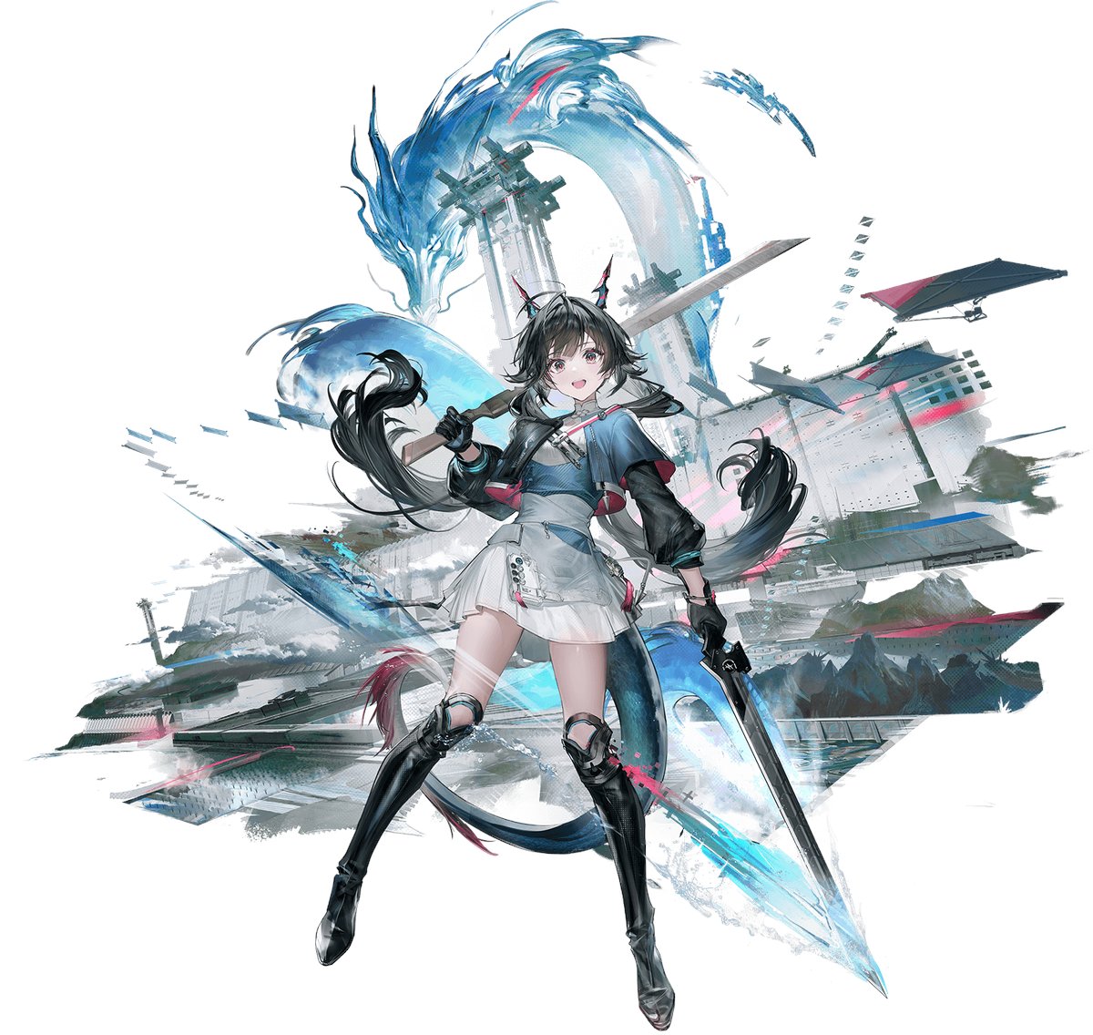 ArkRoyalMkII's tweet photo. 「Chen Qianyu from Endfield」 #ffxiv #FF14 #Endfield‌ #ArknightsEndfield‌ https://t.co/j68FkCGiaj