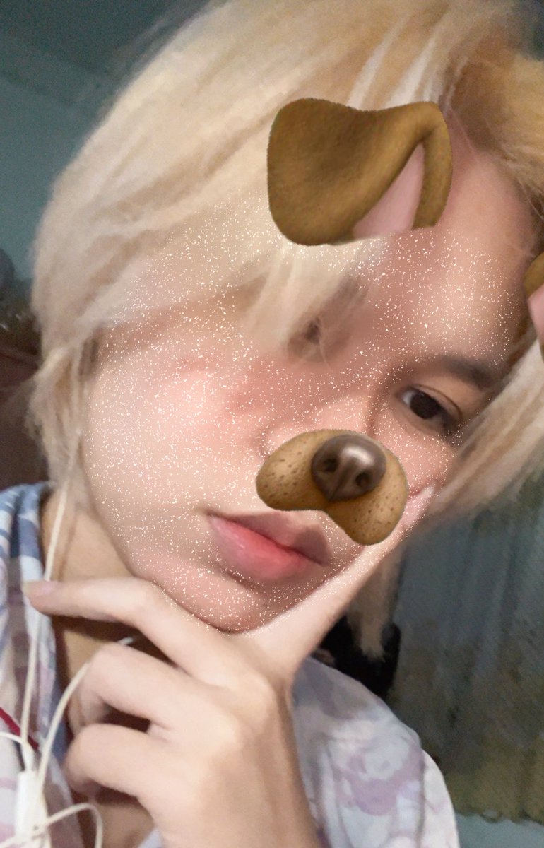 TheGreatestMiip's tweet photo. หัวทองมาแล้วเคิ้บ (woof woof)
#SignalsSelcaDay https://t.co/YdVzTQoDAg