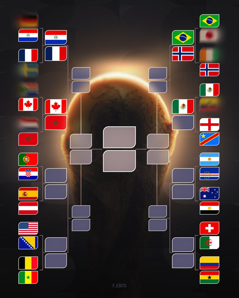 F_Edits's tweet photo. 🎨 My take on a World Cup bracket design with 32 teams https://t.co/UiIPK6roEw