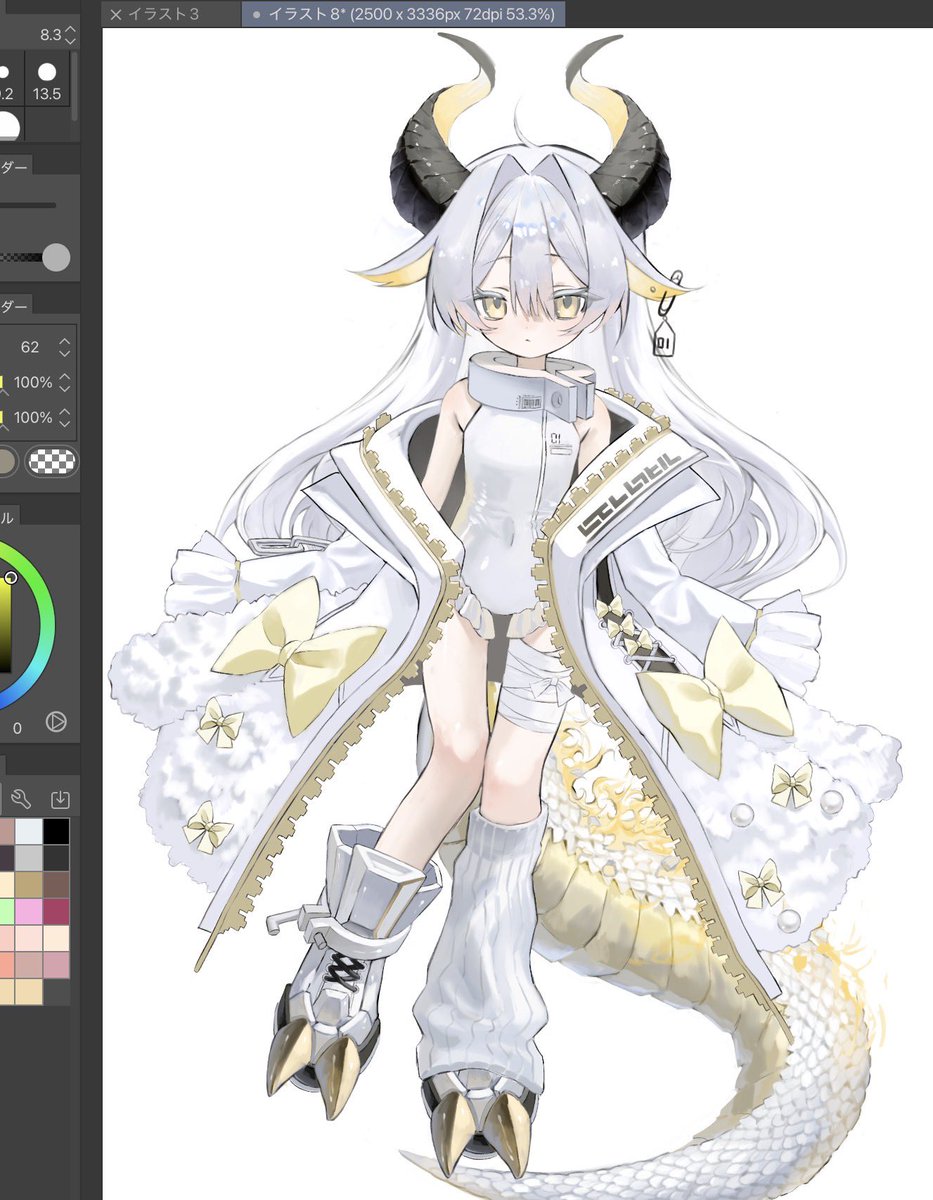 m1_lk8's tweet photo. ロリ白龍ちゃん② https://t.co/oQJ2TQXjvw