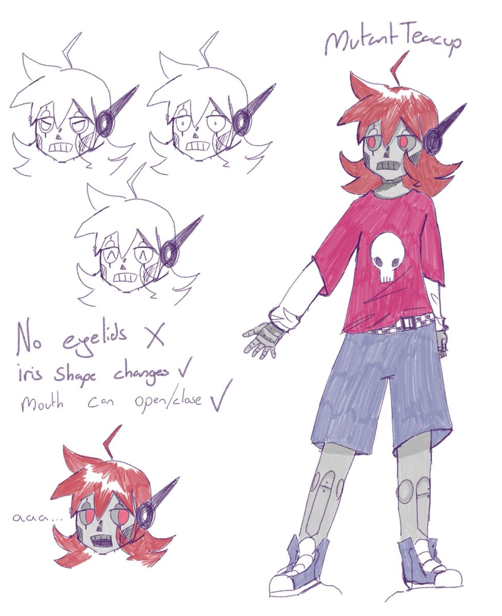 MutantTeacup's tweet photo. Wooaah, I finally drew my sona the way I envisioned them!! probably would want to try a cooler fit though.
alsoo I'm gonna try artfight this year for the first time... I only have two characters so far though haha. https://t.co/InKCkKyWj0