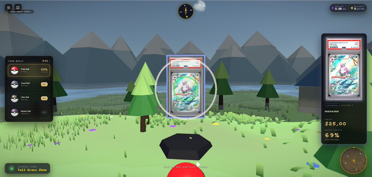 Styraxyz's tweet photo. We want to further gamify TCGs on-chain. You can probably guess what's coming.

So far you've been able to pull, flip and battle for real graded cards. Next we're building something you actually play in, with the cards as the point, not a jpeg wrapper.

Building it slab by slab. More soon.