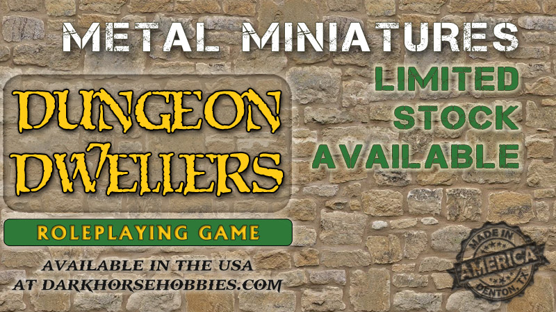 darkhorsehobby's tweet photo. We still have a handful of Dungeon Dwellers metal figures available at discount. (Plus you will get our July 4th discount until July 10th.)
#Miniatures #ReaperMinis https://t.co/xkXhdFkssX