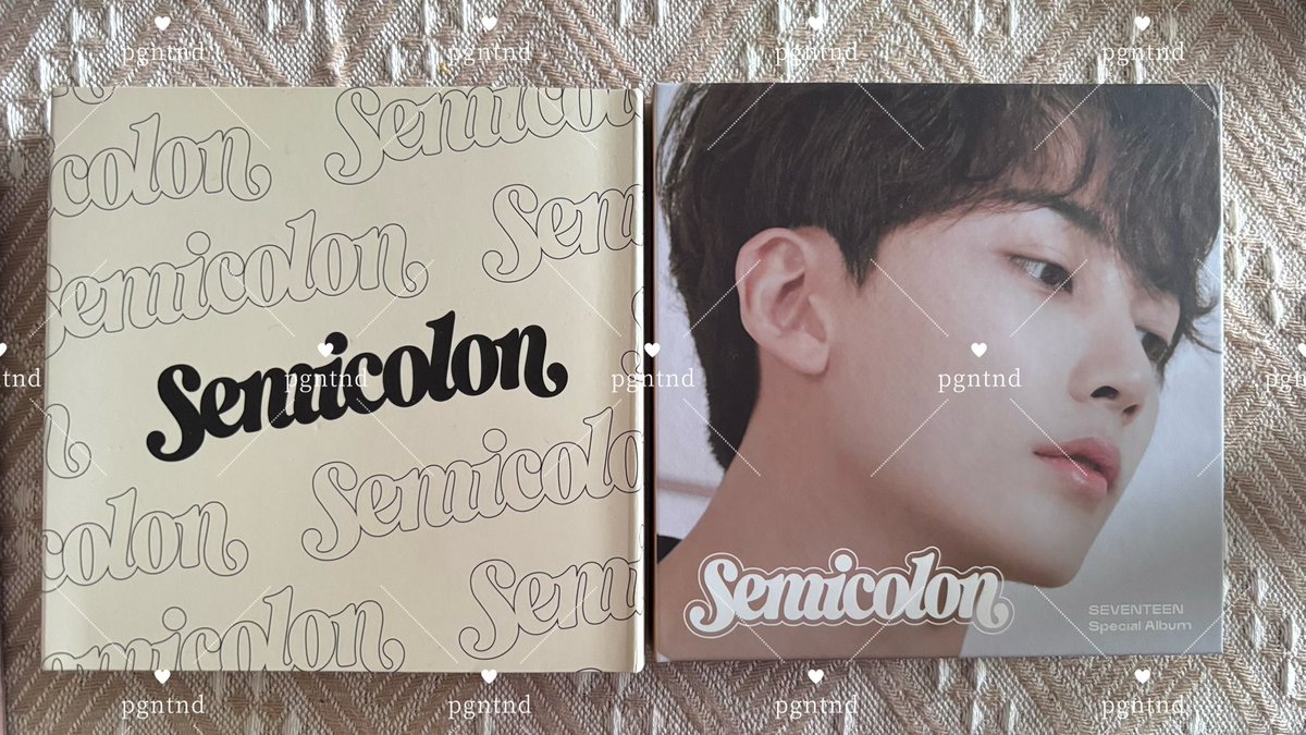 pgntnd's tweet photo. พร้อมส่ง บั้มเปล่า senicolon 

🌸ปก จองฮัน 300 รส

💌 เดมไม่ขึ้นเมนชั่นได้เลยคั้บ
#ตลาดนัดseventeen #ตลาดนัดสวนแครอท https://t.co/7ya5QW2Bed