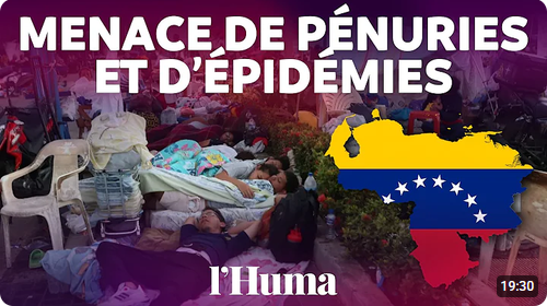 la_reygada's tweet photo. 🇻🇪Les États-Unis déploient 900 militaires au Venezuela pour intervenir suite au séisme
Bilan humain, matériel, traitement médiatique de la catastrophe... Une "stratégie du choc" sera-t-elle mise en place ?
Notre analyse vidéo @humanite_fr 
➡️https://t.co/XR1MNmNBoF https://t.co/Bn1bBiPtKp