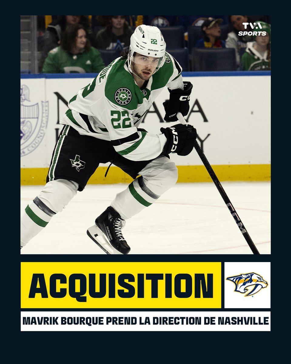TVASports's tweet photo. Le Québécois Mavrik Bourque reste finalement dans l'Ouest! https://t.co/ZI3dvQGN4G
