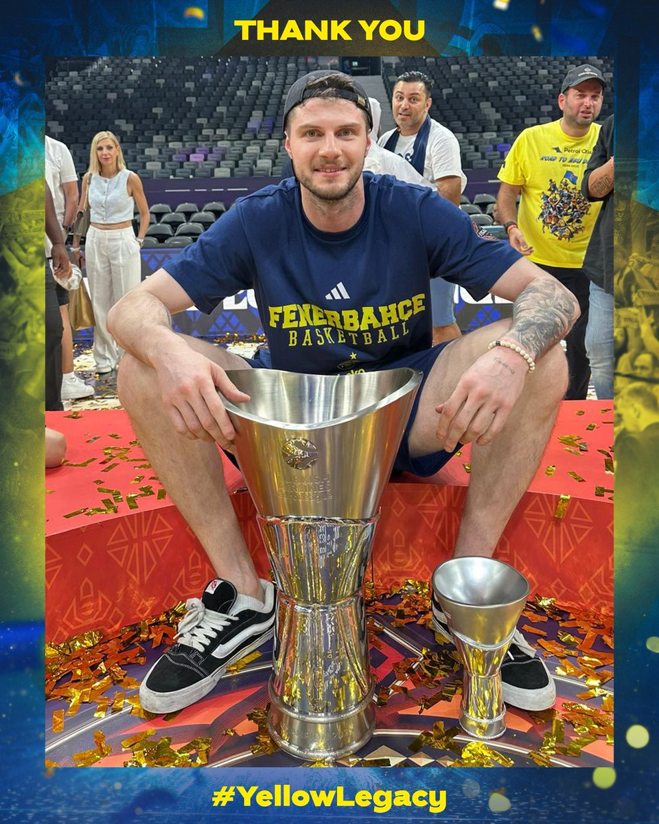 FBBasketbol's tweet photo. Memories made, history shared. Thank you Metecan! 📸 

#YellowLegacy https://t.co/DDJbTDqDBY