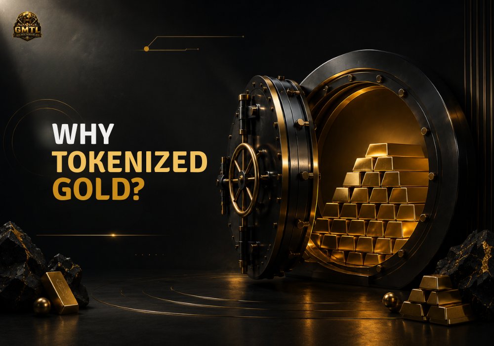 GMTL_Gold's tweet photo. Why tokenized gold?

For centuries, gold has meant trust. Trust that the bar in the vault is real. Trust that the paperwork matches what's locked behind steel.

That trust came at a price, high minimums, opaque supply chains, no way to verify the vault held what it claimed.

GMTL changes that.

Every gram is traced from mine to vault. Every token is checked against real reserves by Chainlink, in real time. What you hold on screen and what sits in the vault are never two different things.

And when you're ready, you can redeem it for the real thing.

This is GMTL. Welcome to transparent gold.
