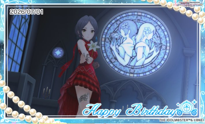 720stadion's tweet photo. お誕生日おめでとう！　#速水奏誕生日 #デレステ #速水奏生誕祭2026 https://t.co/sQ6uRCeMXi