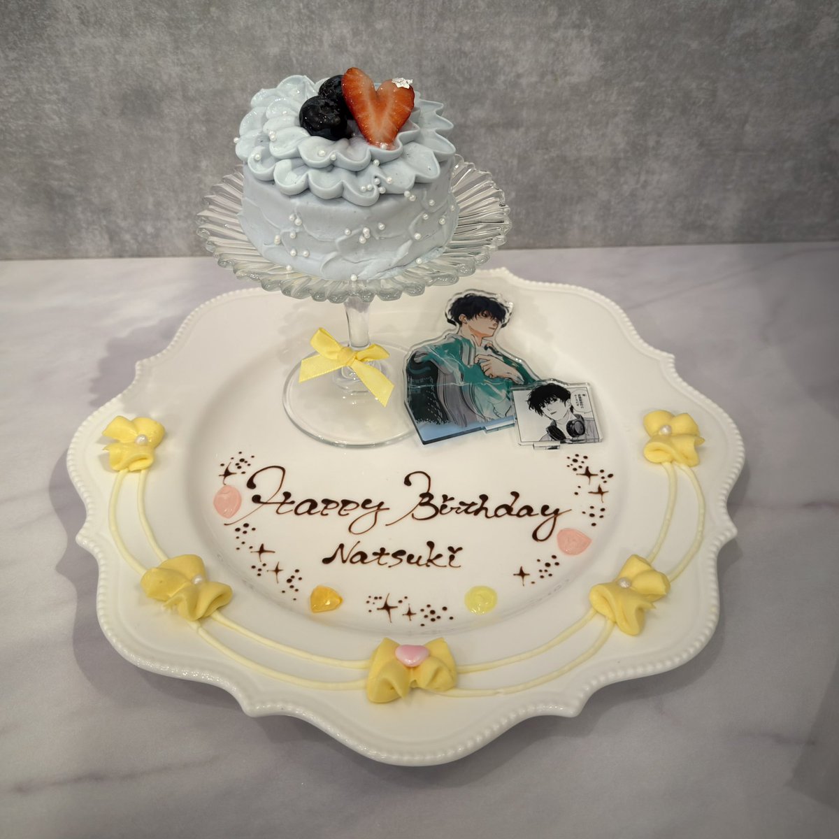 mrfshti's tweet photo. Happy Birthday Natsuki‼︎
クレープ屋やろうね〜〜🍓🫐🍨
#勢羽夏生生誕祭2026
#勢羽夏生誕生祭2026 https://t.co/aIkeotJtRg