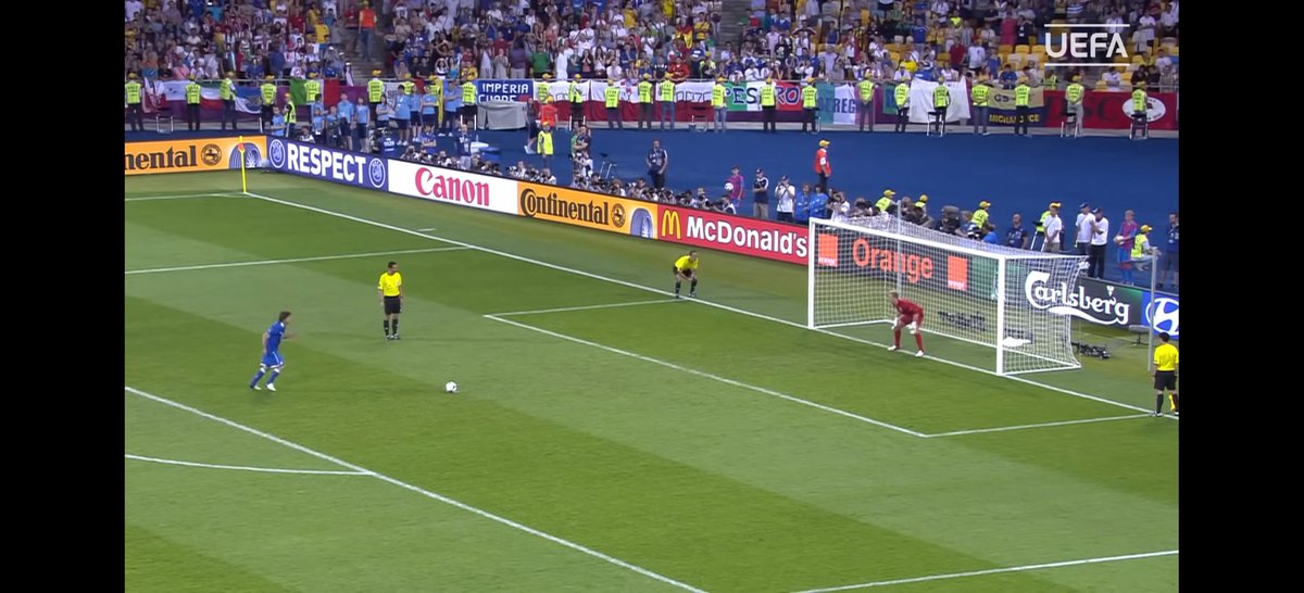 TheYomiKazeem's tweet photo. Which angle is better for watching penalties: A or B? https://t.co/89DCfBhoSR