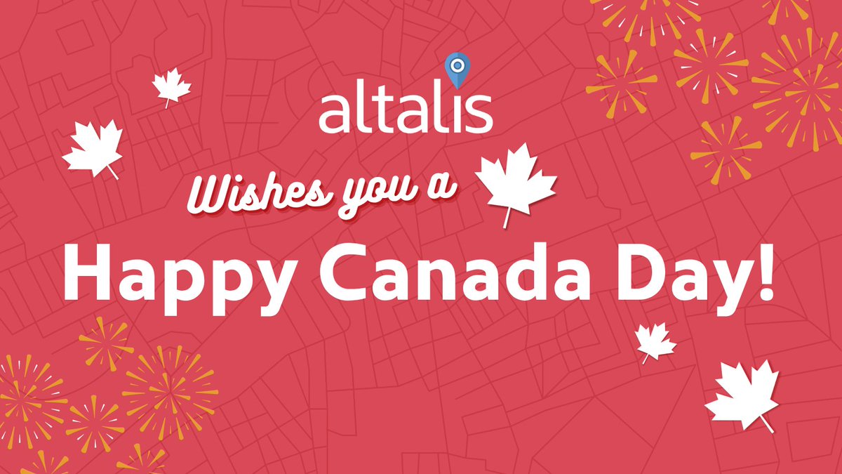 altalisLtd's tweet photo. 🍁 Happy Canada Day! The Altalis team hopes your July 1st is nothing short of spectacular. 🎆

#Altalis #CanadaDay2026 #July1st #GIS #Geospatial https://t.co/9jPCxSjEsc