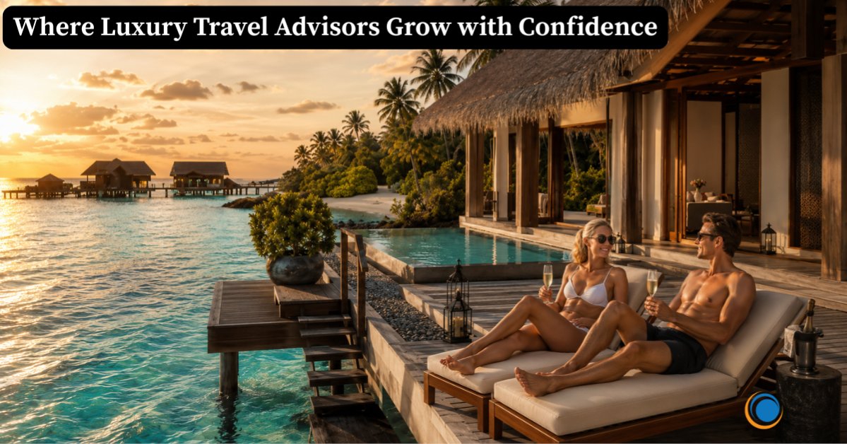 travelsociety1's tweet photo. A host agency should support the luxury business you want to build.  From One&amp;Only Reethi Rah Maldives to hotels, cruises, river cruises, FIT &amp; Destination Marketing Companies, 𝗧𝗵𝗲 𝗧𝗿𝗮𝘃𝗲𝗹 𝗦𝗼𝗰𝗶𝗲𝘁𝘆 helps advisors grow with confidence. https://t.co/DNRHRtIsIV