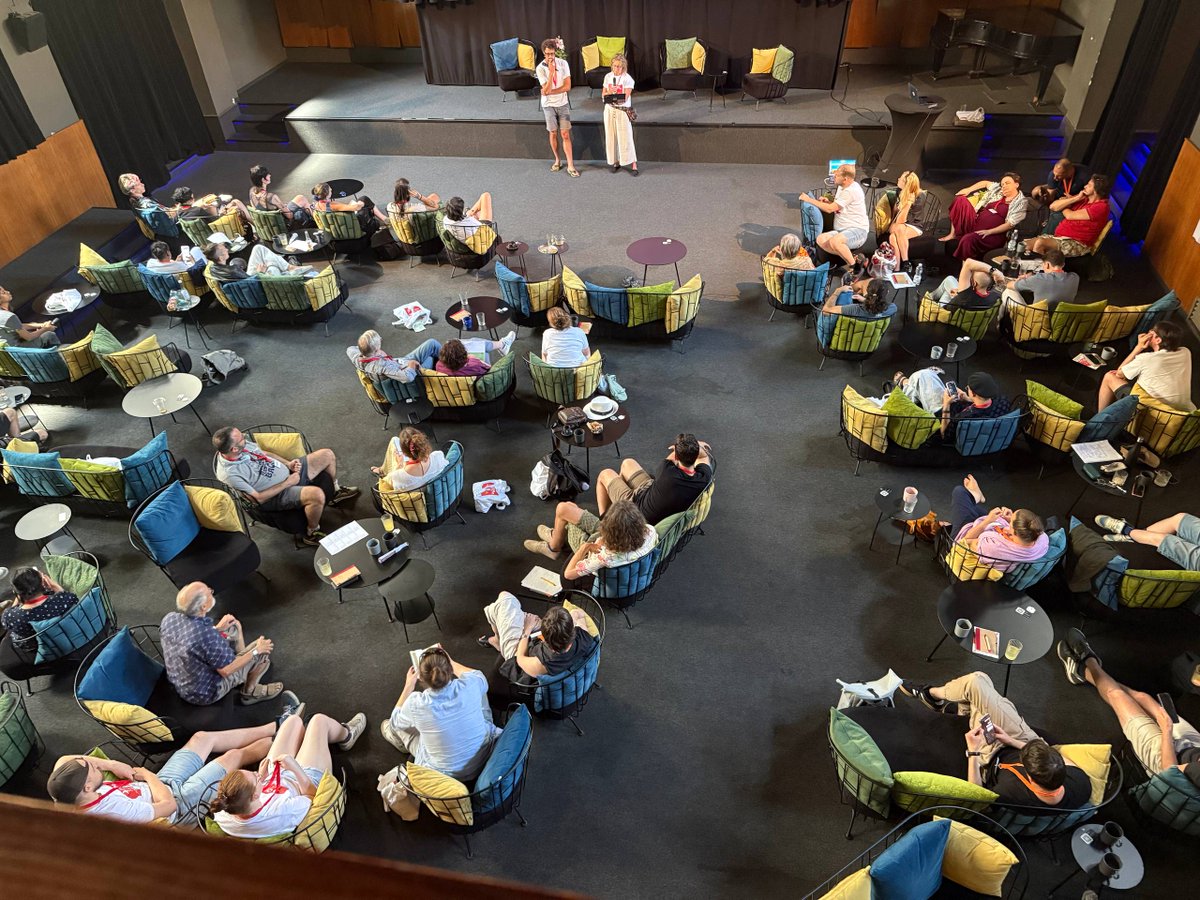DiEM_25's tweet photo. A big thanks to everyone who came and brought such commitment into the space. Across 16 countries and many different struggles, we shared lessons, built trust, and gathered strength for the work ahead. Your organising back home keeps our movement alive- against injustice, austerity, borders, war, and fear. To those who could not join us this time: come next year. Join us for a revolutionary gathering of solidarity, strategy, and resistance next year!