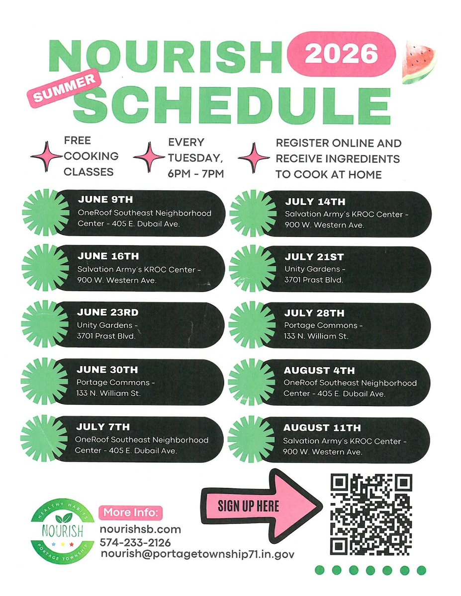 ImaniUnidad's tweet photo. Nourish 2026 Schedule https://t.co/GMTHl1oyGk