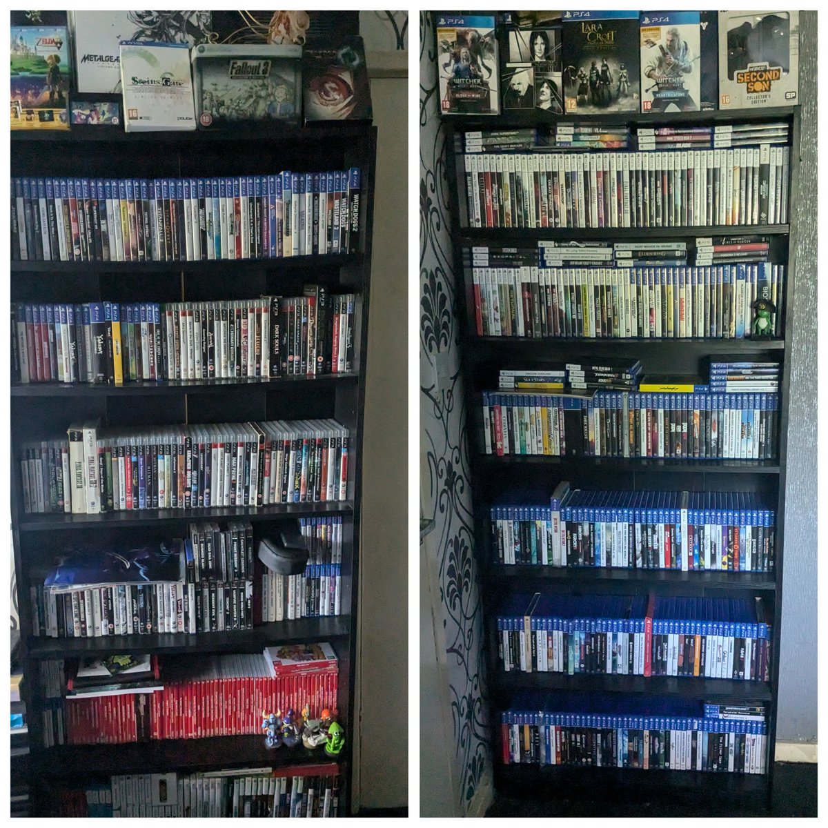 WellysNerdyNews's tweet photo. @PlayStationUK Yeah I'm out..(the photo is about 2 years old, so there's even more now) https://t.co/IsePsfDspj