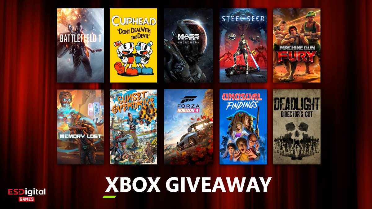 ESDigital_Games's tweet photo. 🎁 YOUR CHANCE TO WIN XBOX GAME KEYS 🎁

We’re giving away Xbox codes for Steel Seed, Unusual Findings, Machine Gun Fury, and more surprises 👀

Want to enter? Here’s how:

👉 Follow @ESDigital_Games
👉 Share and like
👉 Comment with the game you’d like to win

Winners will be selected on July 6.

Good luck! 🍀

#Giveaway | #Xbox