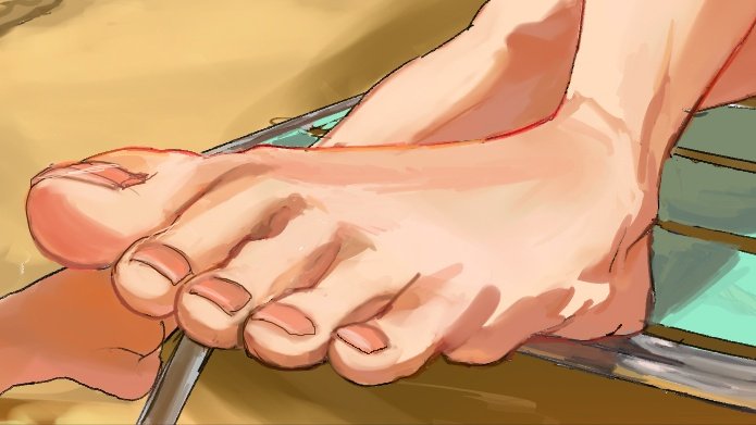 GetaFanservice's tweet photo. New Seiko Ayase (from DAN DA DAN) Ilustration with...Official Foot Focus Fanservice!? 😳

#綾瀬星子 #ダンダダン #足フェチ #足 #SeikoAyase #DANDADAN #Feet https://t.co/v6CPIxRbnO