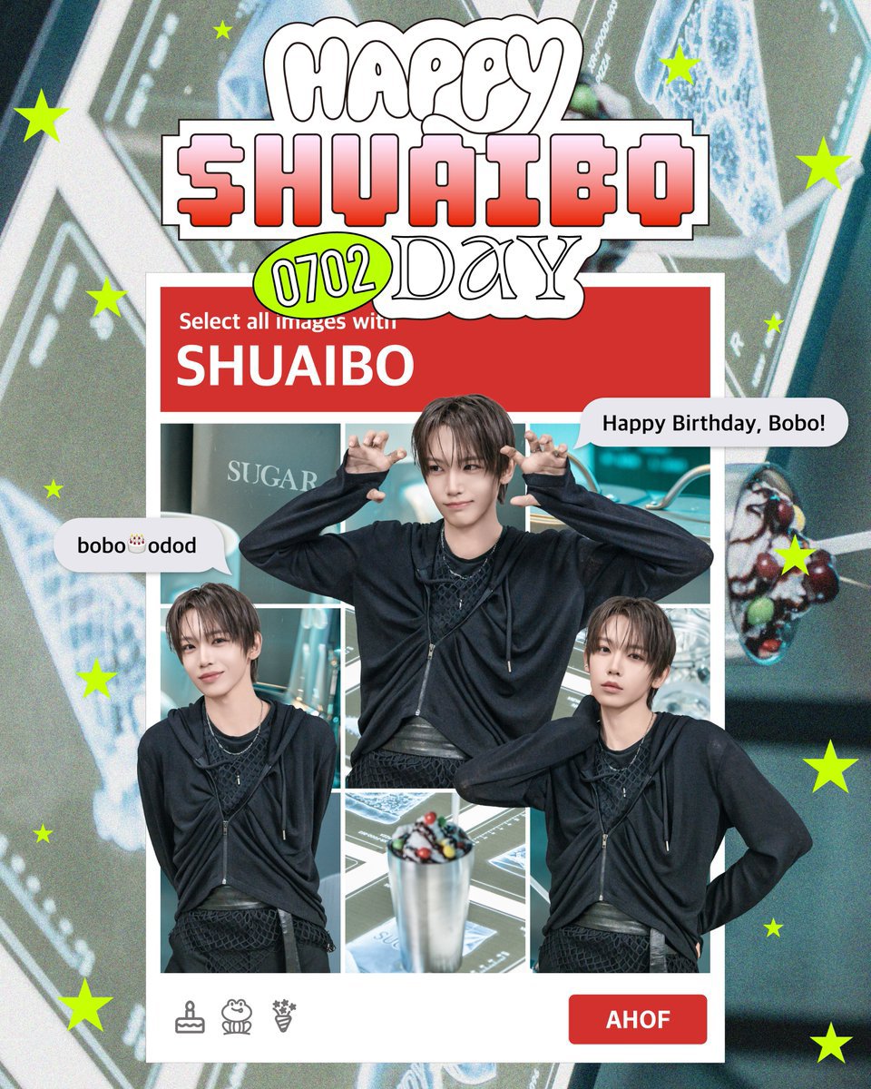 kbgmedia's tweet photo. Happy birthday to #SHUAIBO from #AHOF https://t.co/t6Z320hN5T
