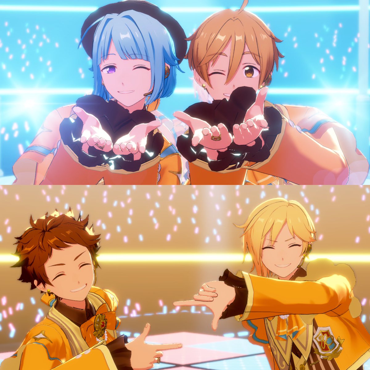 heart_chantoha's tweet photo. ド主観Ra*bitsさんは団結力によるペアやグループでの威力が高くて、エスプリさんは個々のポテンシャルによるソロの威力が高いから、ライブとしてもVSとしても見応えがありすぎる https://t.co/Fr6WnkWg0a