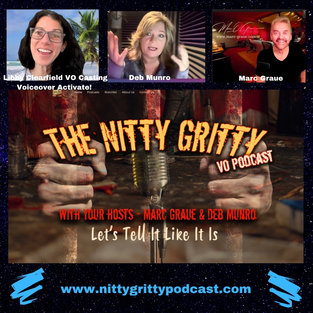 marcgraue's tweet photo. Check out the ultimate Voice Over Podcast that covers EVERYTHING VOICE OVER with podcast hosts Marc Graue & Deb Munro. Voice Over Agents, Casting Directors and more,...Get the Nitty Gritty! #podcast #voiceover #voiceactor #voiceacting #everyoneシ゚ #vocoach #voiceovercoach #demos https://t.co/ZWPmXX4dNs