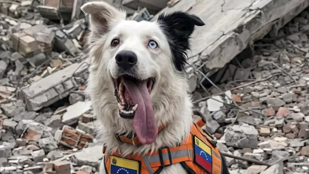 AndrewsAbreu's tweet photo. Tsunami, el Border Collie rescatista, merece una estatua en una plaza o en un parque para mascotas.

Con su heroica labor ayudó a localizar alrededor de 40 personas con vida entre los escombros, convirtiéndose en un símbolo de valentía, esperanza y servicio. https://t.co/17hidxygOL