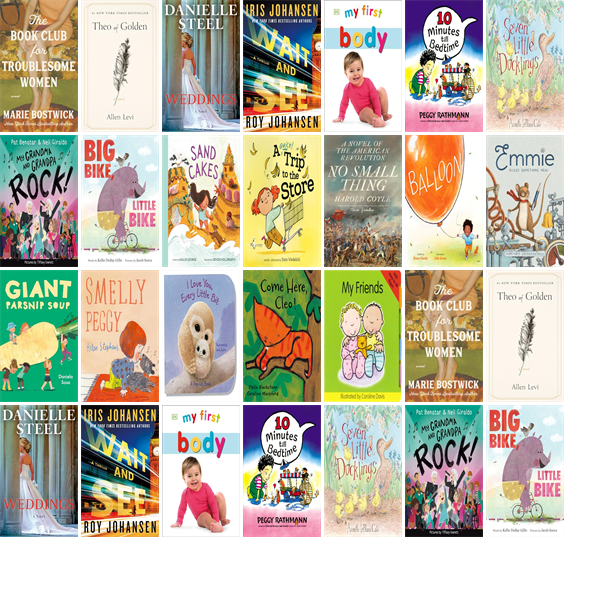 SomersetCL's tweet photo. This week the Somerset County Library has 21 new books.  New items include The Book Club for Troublesome Women, Theo of Golden, Weddings, Wait and See, My First Body, 10 Minutes till Bedtime, Seven Little Ducklings, and Sand Cakes. https://t.co/eFnMY6pK8O https://t.co/hw2preL2Ac