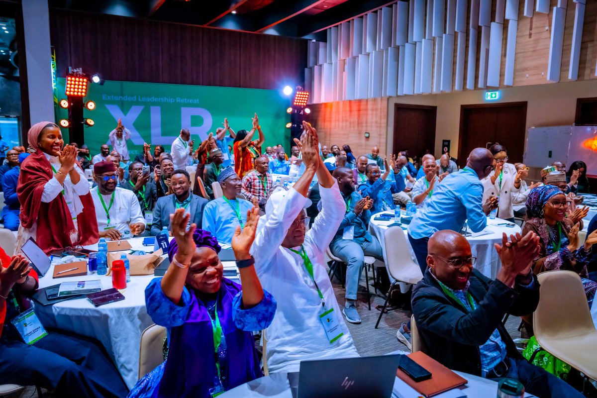 BBOjulari's tweet photo. What success looks like at NNPC Limited goes beyond scorecards. It's about legacy.

A few days ago, I sat in our Extended Senior Management Meeting with our EVPs in the room. But what struck me wasn't the agenda — it was the seating: no head of the table, no ranks reserved, just people, side by side. Age and hierarchy gave way to something bigger, genuine collaboration.

As a leader, that wasn't just encouraging; it ignited hope.

This is what our "Fit-For-Future" agenda is really about — 4 pillars we live, not just talk:

→ Execution Excellence
→ Profitable Growth
→ Partners of Choice
→ Enterprise-First Mindset

The new NNPC Limited is not about one leader or one season. It's a movement — steady, lasting, and ours.

We're building something that outlasts us.