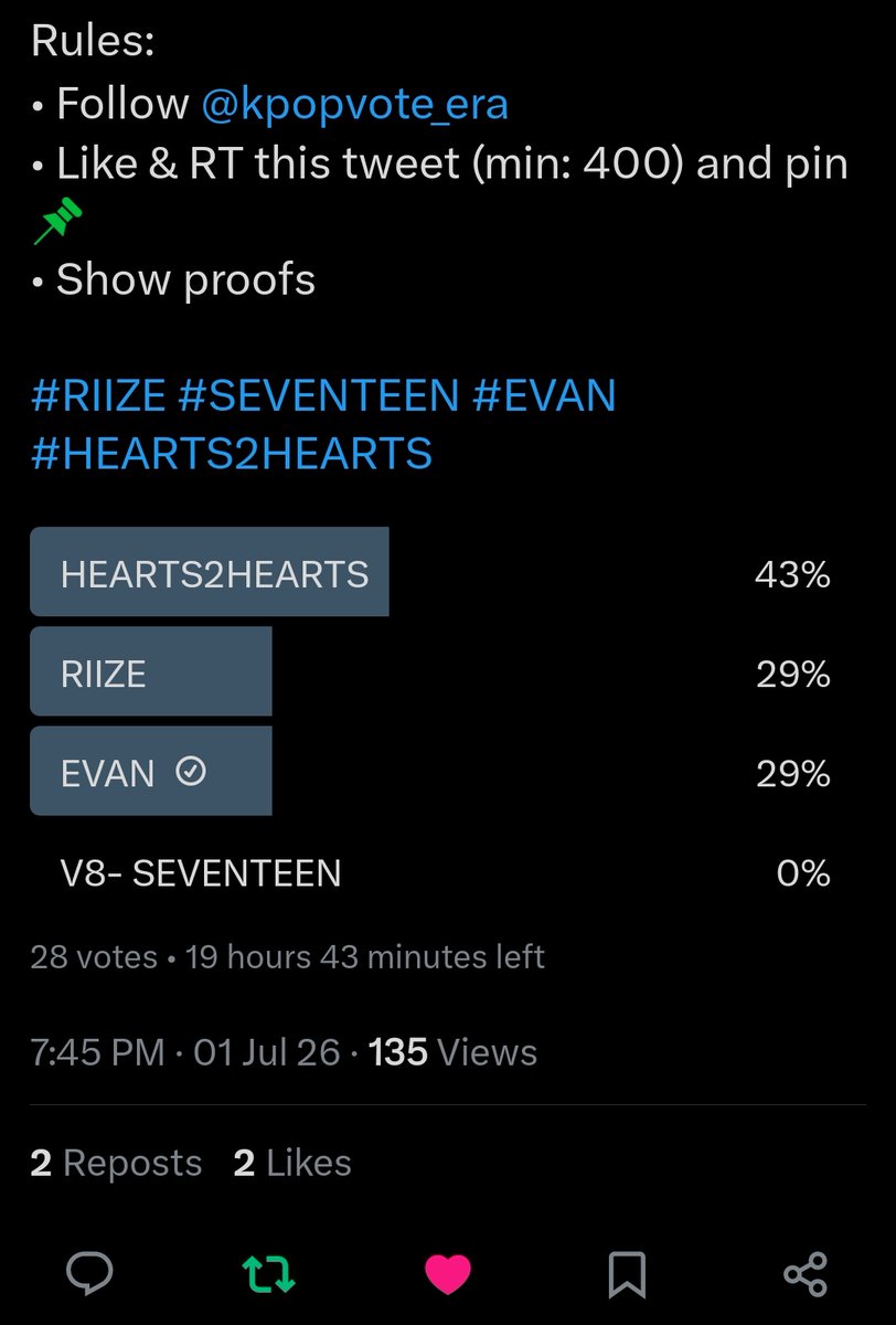 Beomyeomzz's tweet photo. @kpopvote_era #EVAN https://t.co/vj4hon0CwL