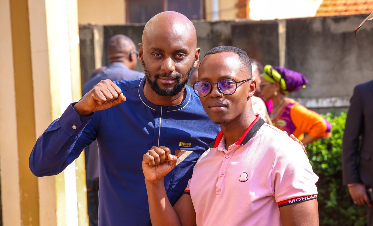 KwikirizaNova's tweet photo. A few hours ago at the Luzira Grade 1 Magistrates court before Senior Citizen Miria Matembe was granted bail. 

We're united by oppression, and we're hopeful that one day, all this will become history.

📷 @Allano56 https://t.co/pwZWfLQaLt