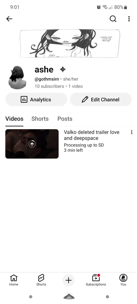gothmsirn's tweet photo. @Love_Deepspace I got lucky I downloaded valko memory and trailer for a vid since infold already deleted them I got them on my YouTube channel if anyone want them (dont subscribe or anything, yall can download and post them again I just don't want them to get lost) 
https://t.co/0Us5YW3kvb https://t.co/cLOLwn62U2