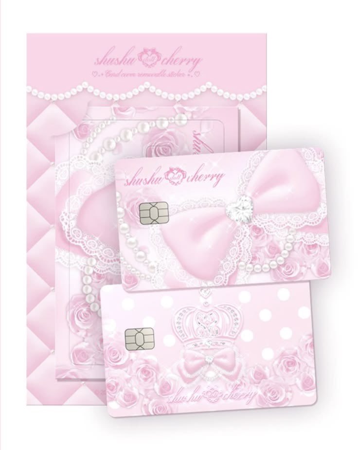 heartipink's tweet photo. credit card cover from shushucherry ♡ https://t.co/0mBbWEohW5