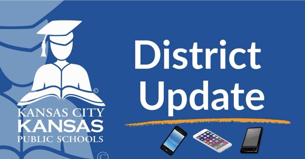 kckschools's tweet photo. Today (July 1, 2026), a new Kansas law takes effect that prohibits students from having or using cell phones and other personal communication devices during the school day, including during lunch.

KCKPS has provided an FAQ to help address concerns. https://t.co/BxowyKdDMx https://t.co/zTkcvPBh8y